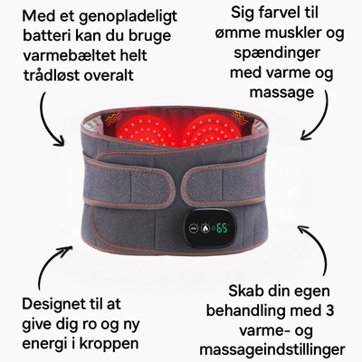 Infrarød Varmebælte