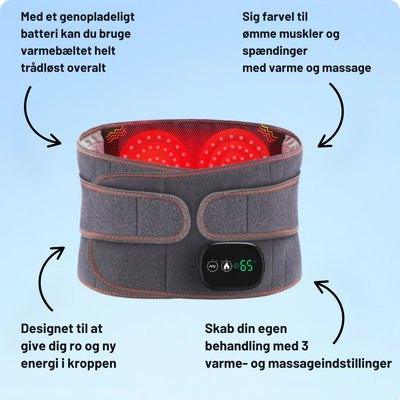 Infrarød Varmebælte