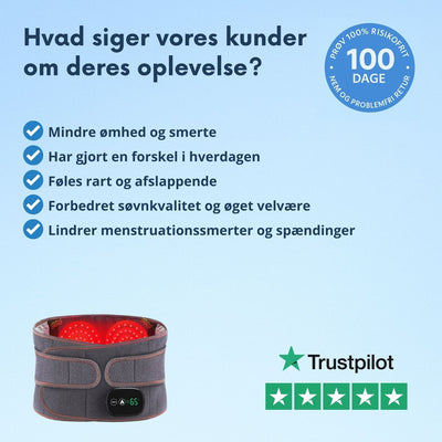 Infrarød Varmebælte